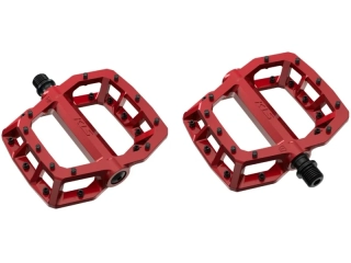 Pedály KLS Flat 50 023 red (červená)