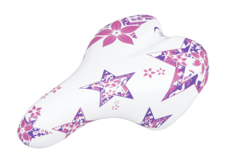 Dětské sedlo Monte Grappa OK Go 996 16-20" bílé/růžové